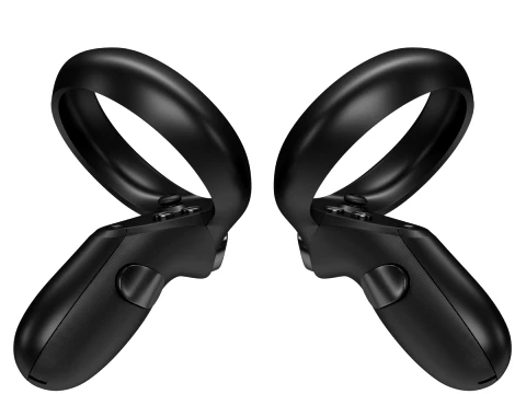 Oculus Quest with Controllers 3D Model