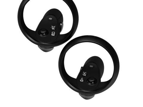 Oculus Quest with Controllers 3D Model