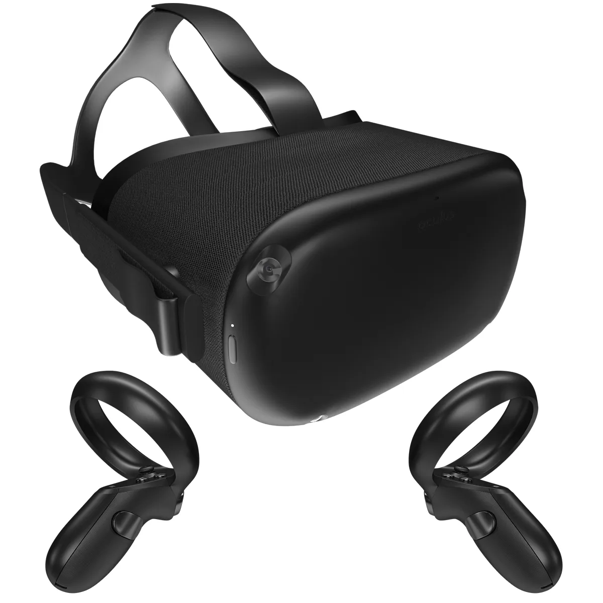 Oculus Quest with Controllers 3D Model .c4d .max .obj .3ds .fbx .stl .blend 