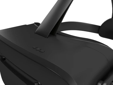 Generic VR Headset 3D Model