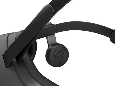 Generic VR Headset 3D Model