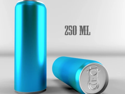 Soda Can 250ml 3Dモデル