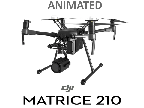 DJI Matrice 210 RTK 3D Model