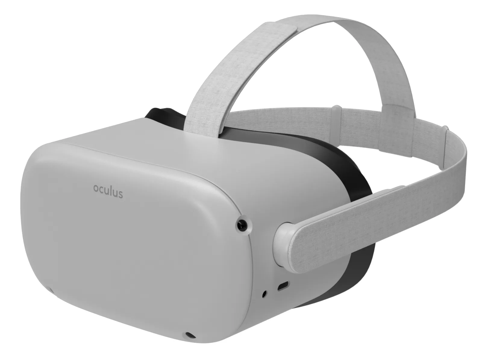 Oculus Quest 2 VR Headset 3D Model .c4d .max .obj .3ds .fbx .stl .blend 
