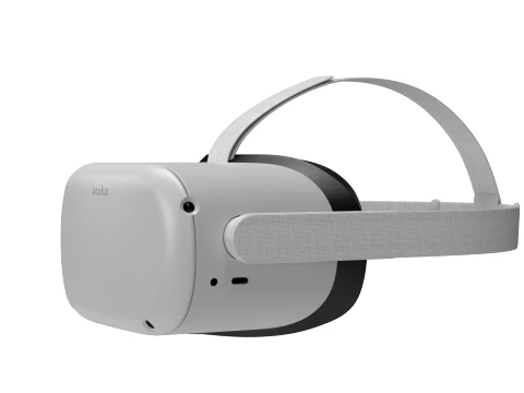 Oculus Quest 2 VR Headset 3D Model