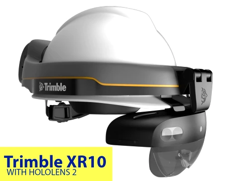 Trimble XR10 with Microsoft Hololens 2 3D Model