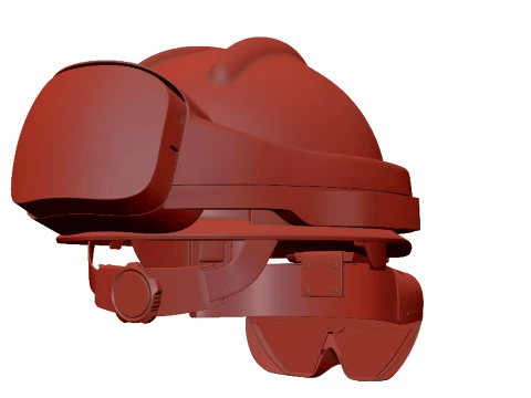 Trimble XR10 with Microsoft Hololens 2 3D Model