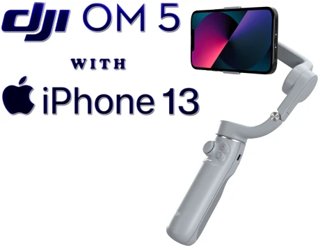 DJI OM 5 with iPhone 13 3Dモデル