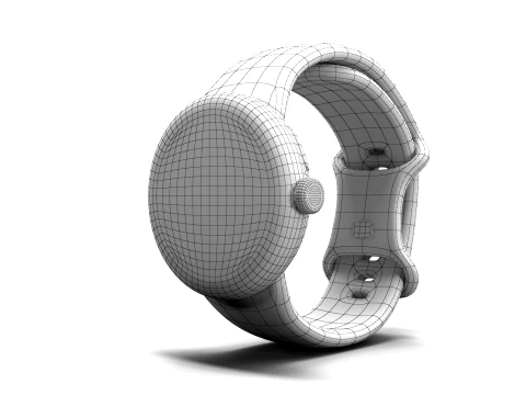 Google Pixel Watch 2 3D Model