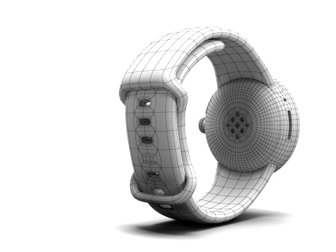 Google Pixel Watch 2 3D Model