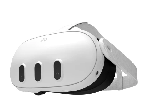 Meta Quest 3 3D Model