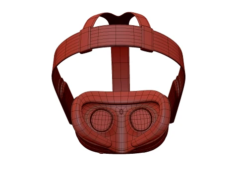 Meta Quest 3 3D Model