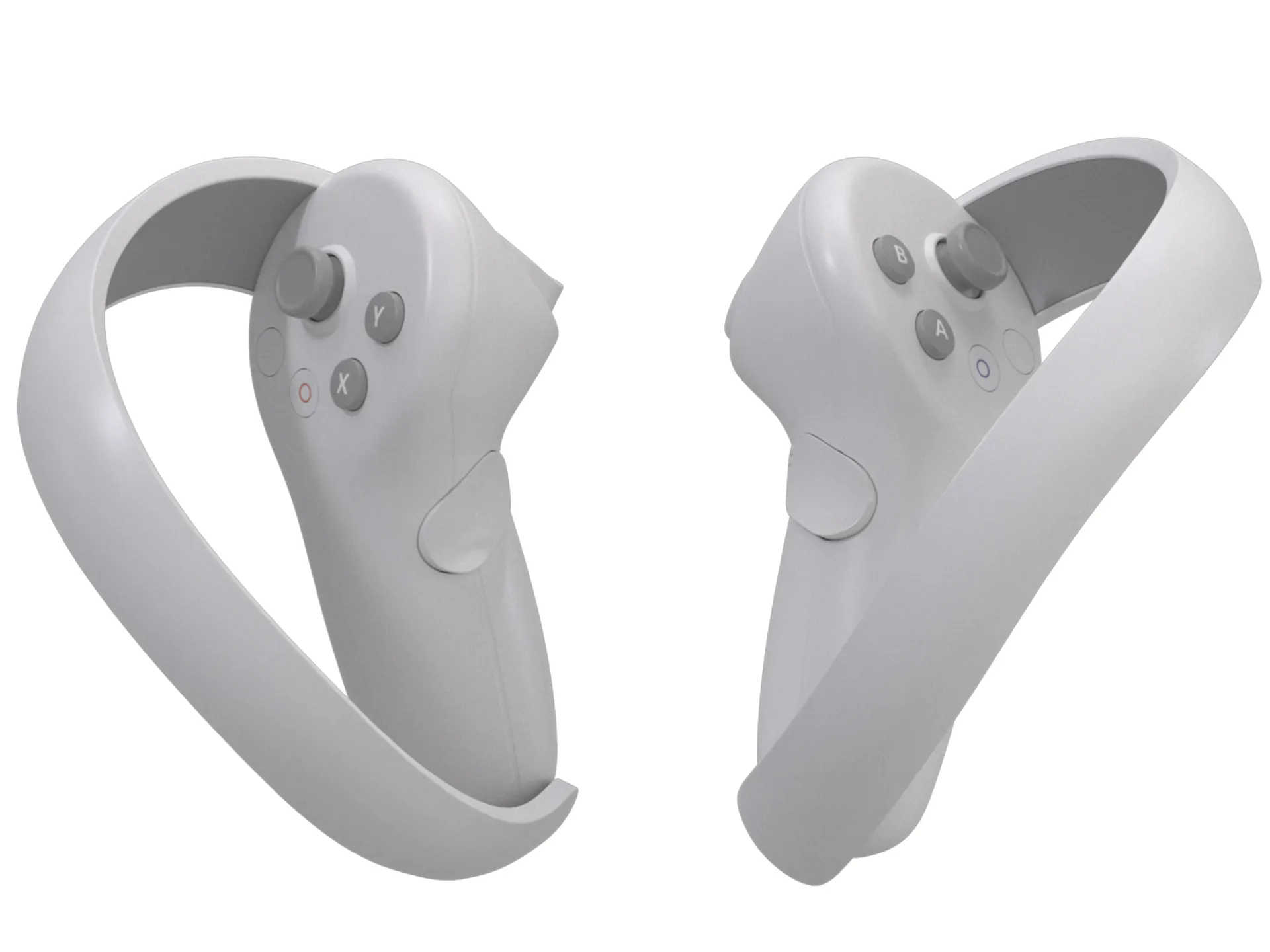 PICO 4 Controllers 3D Model .c4d .max .obj .3ds .fbx .stl .blend
