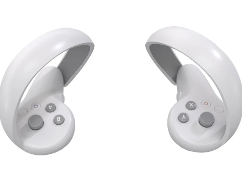 PICO 4 Controllers 3D Model