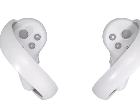 PICO 4 Controllers 3D Model