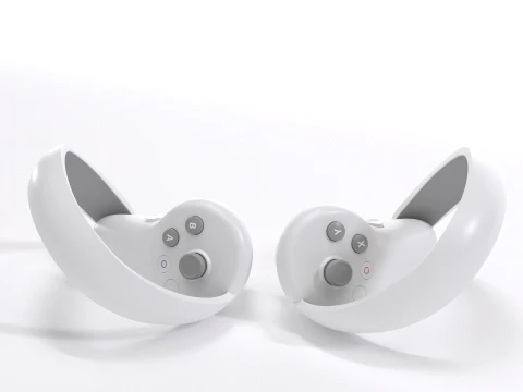 PICO 4 Controllers 3D Model