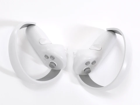 PICO 4 Controllers 3D Model