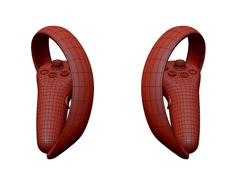 PICO 4 Controllers 3D Model