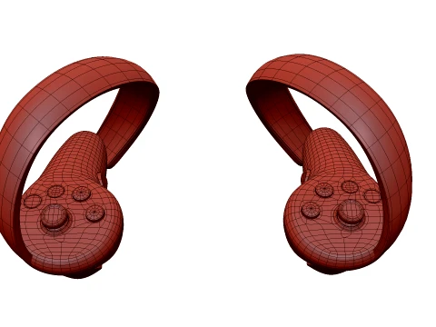PICO 4 Controllers 3D Model