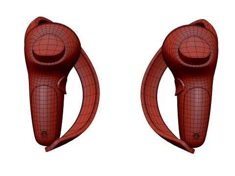 PICO 4 Controllers 3D Model