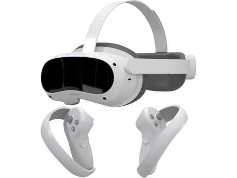 Pico 4 with Controllers 3D Model
