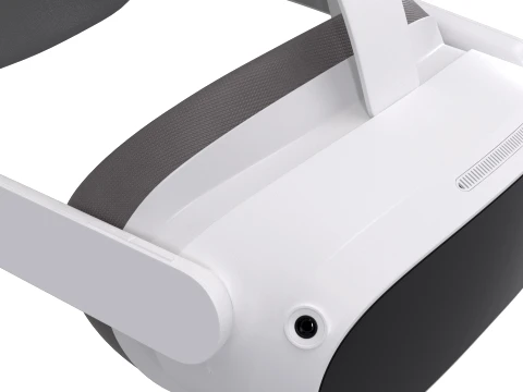 Pico 4 with Controllers 3D Model