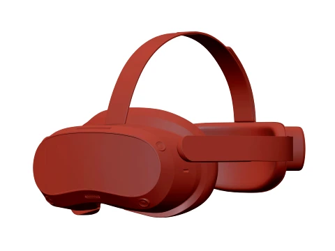 Pico 4 with Controllers 3D Model
