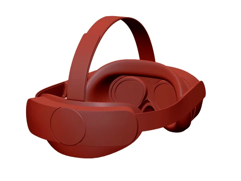 Pico 4 with Controllers 3D Model