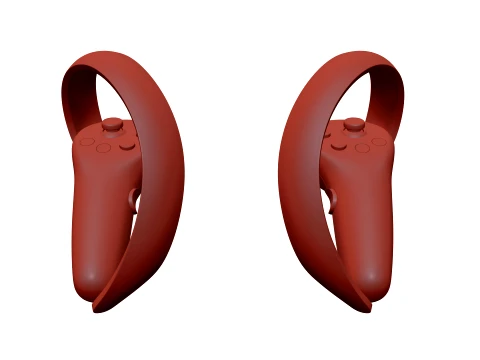 Pico 4 with Controllers 3D Model