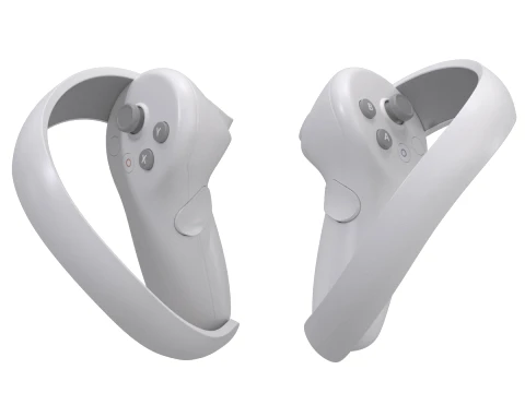 Pico 4 with Controllers 3D Model