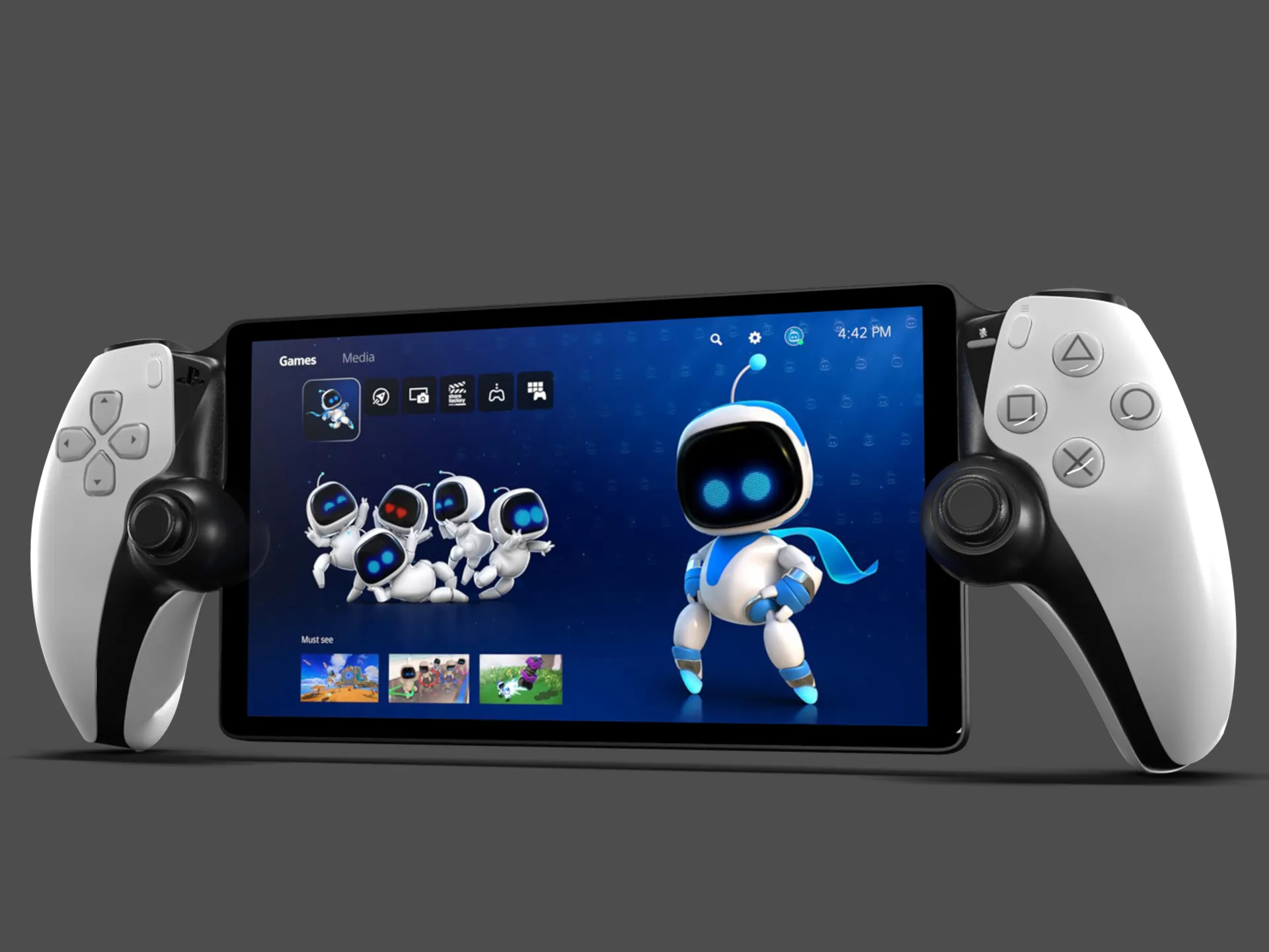 Playstation Portal 3D Model .c4d .max .obj .3ds .fbx .stl .blend