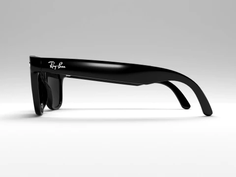 Ray-Ban Meta Smart Glasses 3D Model