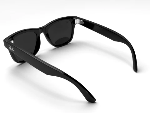 Ray-Ban Meta Smart Glasses 3D Model