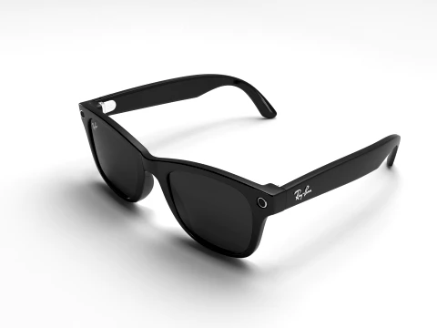 Ray-Ban Meta Smart Glasses 3D Model