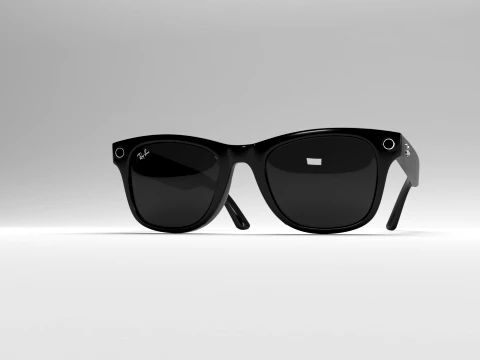 Ray-Ban Meta Smart Glasses 3D Model