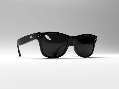 Ray-Ban Meta Smart Glasses 3D Model