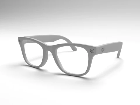 Ray-Ban Meta Smart Glasses 3D Model