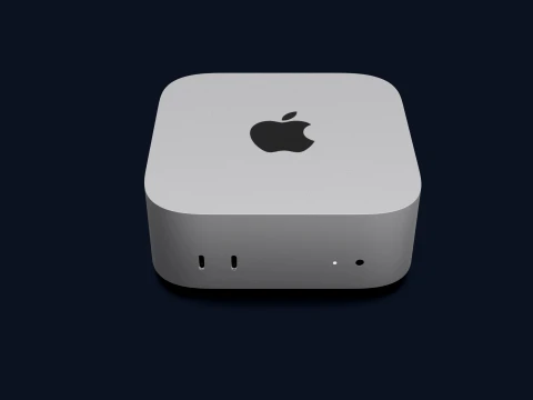 Apple Mac Mini M4 3D Model