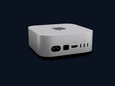 Apple Mac Mini M4 3D Model