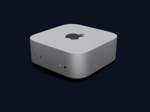 Apple Mac Mini M4 3D Model