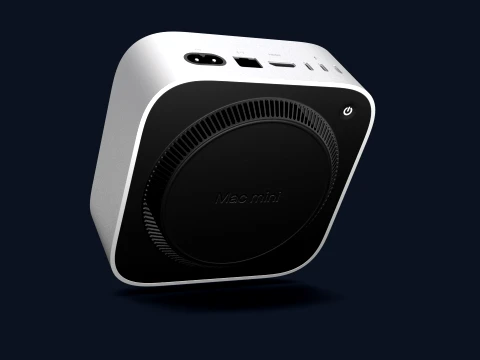 Apple Mac Mini M4 3D Model