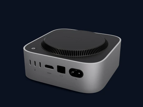 Apple Mac Mini M4 3D Model