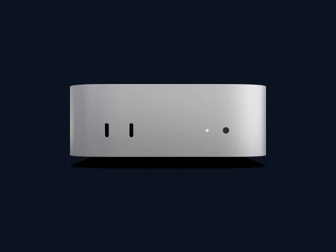 Apple Mac Mini M4 3D Model