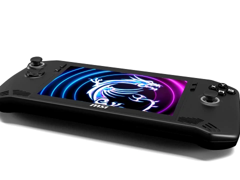 MSI Claw 3D Model