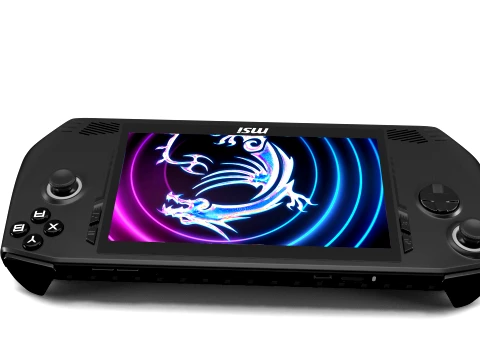 MSI Claw 3D Model