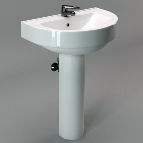 bathroom sink Modelo 3D .c4d .max .obj .3ds .fbx .stl .blend 