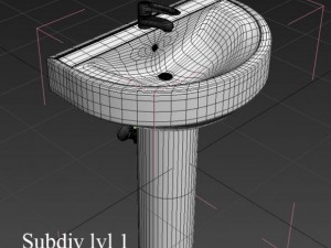 bathroom sink Modelo 3D