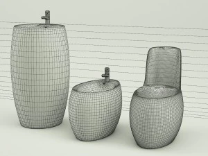 coisas de banheiro Modelo 3D