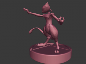 mewtwo of pokemon 3Dプリントモデル