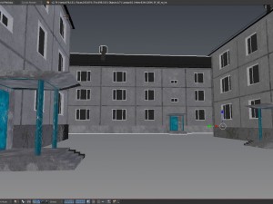 soviet apartment buildings pack 1 of 3 - 3 floors 3D Model